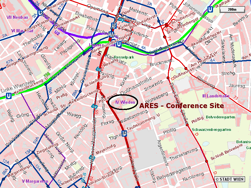 Address of ARES 2006 Conference